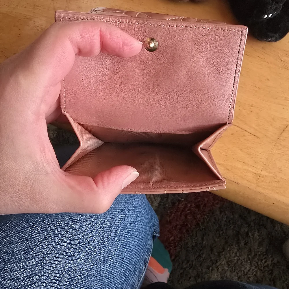 Quilted Patent Leather Lady Dior Wallet